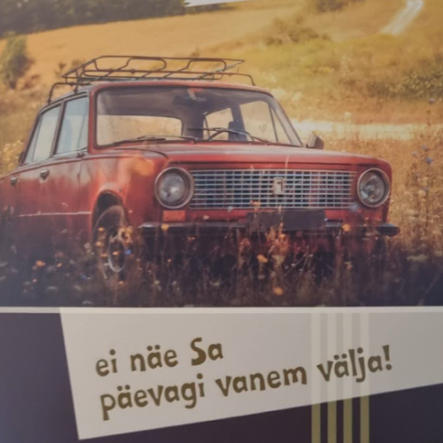 Õnnitluskaart "Ausalt öeldes"