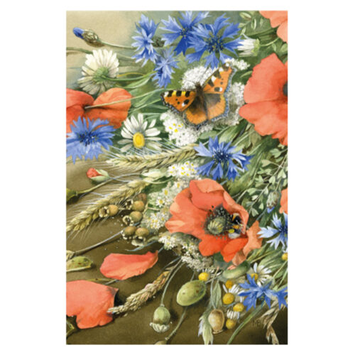 Õnnitluskaart "Põllulilled"